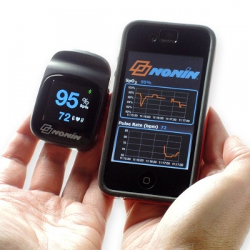 Máy đo SpO2 và nhịp mạch loại kẹp ngón (Bluetooth)