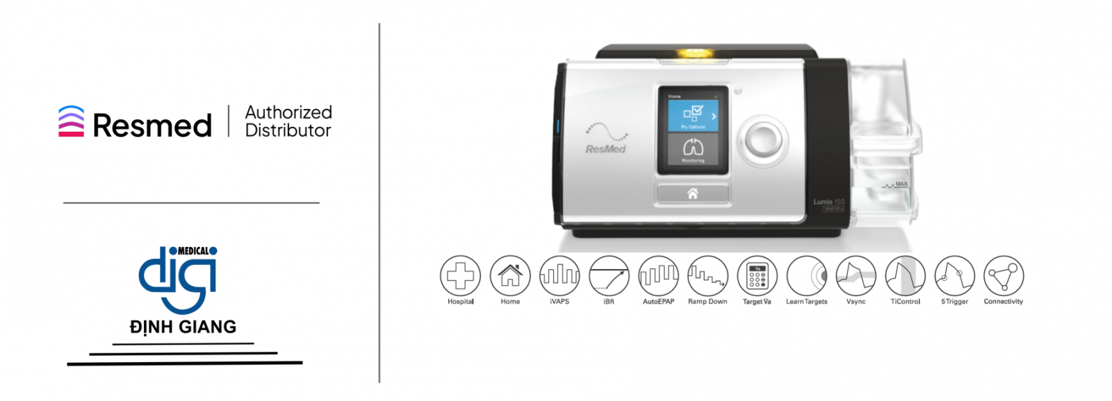 Máy thở Lumis 150