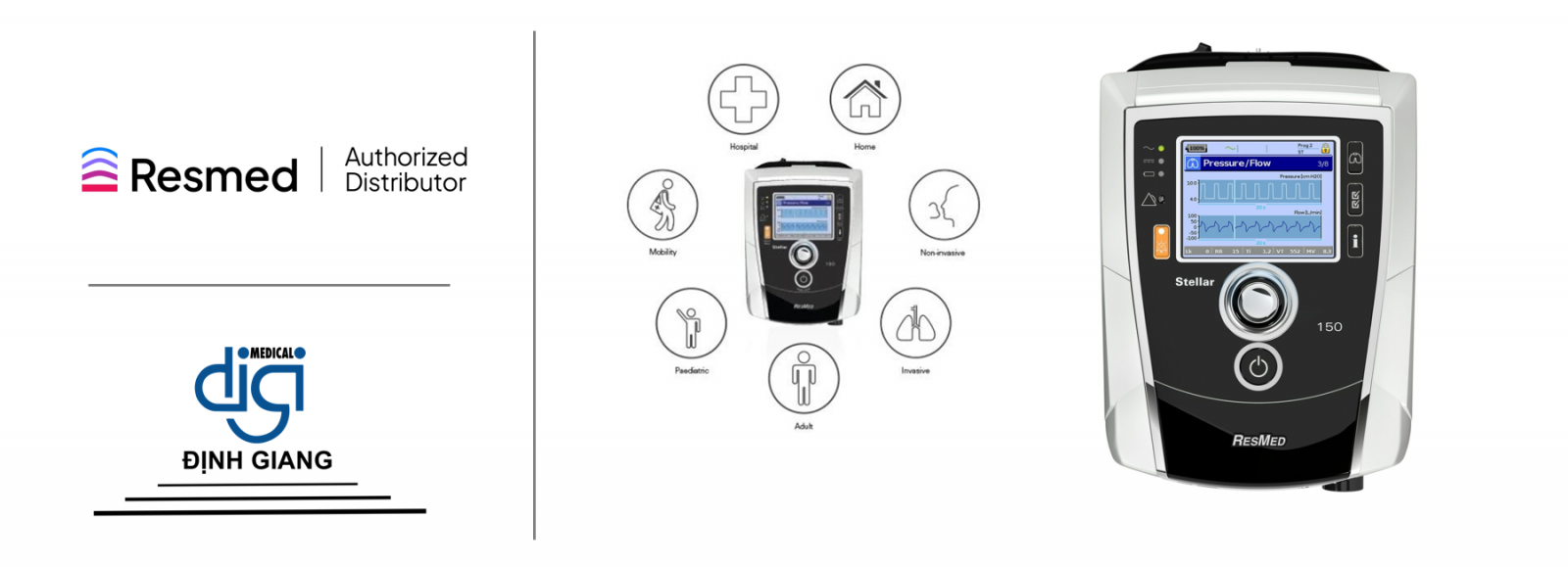 Máy thở Stellar 150